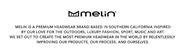 melin A-Game Hydro, Performance Snapback Hat, Water-Resistant Baseball Cap for Men & Women Black Medium-Large - melin logo