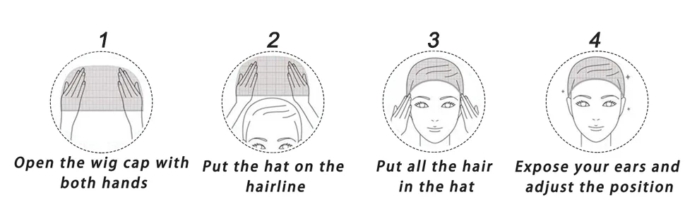 Wig Caps,Smilco 10 Pieces Mesh Wig Cap Net,Weaving Hair Net,Fishnet Wig Cap For Women(Black) - product information 4