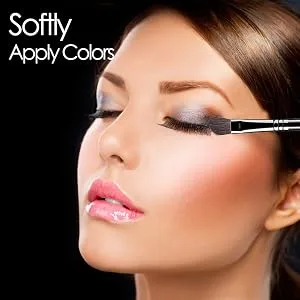 Angled Blending Eye Brush Premium Eyeshadow Brush Synthetic Eye Makeup Brush,Flawlessly Blending,Highlighting and Eyeshadow Color Application - eyeshadow brush