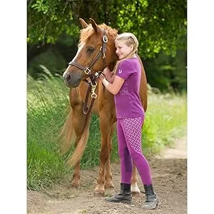 Kerrits Kids Knee Patch Performance Tight Small Admiral/Admiral Winter Bloom - 60500 geo bits