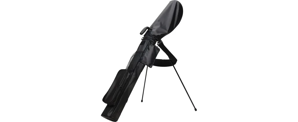 Craftsman Golf Portable Mini Carry Bag Shoulder Sleeve Bag Ideal for Golf Course Available for Custom Version with Your Name Stitched Black(Update) - 7400120