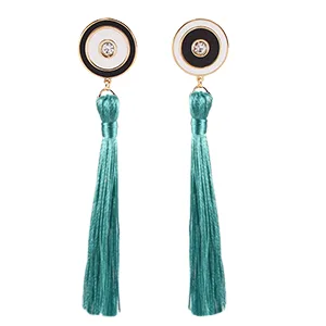 CREATRILL 100 Pcs 13cm/5 Inch Silky Handmade Soft Craft Mini Tassels with Loops for Jewelry Making, DIY Projects, Bookmarks, 20 Colors, 5 Pcs of Each - product information 10