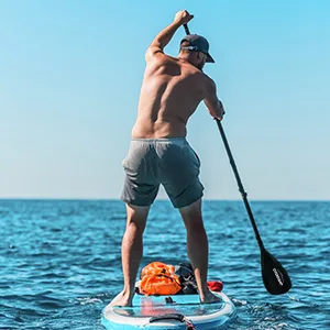 Overmont Aluminum Alloy SUP Paddle - 3 Piece Adjustable Stand Up Paddleboard Mint - product information 27