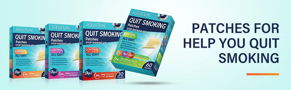 Quit Smoking Patches, Stop Smoking Patches Aid, Step 1 Nicotine Patches to Help Quit Smoking, Stop Smoking - 21mg Delivered Over 24 Hours | Nicotine Transdermal System Patch - product information 1