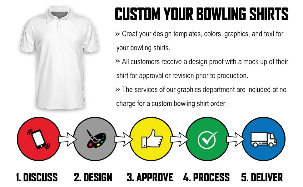 LASFOUR Personalized Funny Bowling Shirts for Men, Men's Bowling Polo Shirts Short Sleeve, Crazy Bowling Team Shirts for Men Style3 - Custom Bowling Shirts