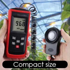 Digital Light Meter Illuminance Lux Meter with Record Function, 0200,000 Measurement Range Flexible Sensor Light Tester for Photography, Plants, Indoor, Outdoor - product information 3
