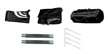 ASENVER Black Golf Nets for Backyard Golf Practice Net Golf Hitting Net Training Aids with Target Cloth and Carrying Bag 6.6 FT - product information 4