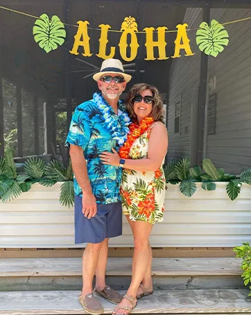 EUOW Men's Hawaiian Shirts and Shorts Set 2 Pieces Button Down Short Sleeve Beach Vacation Outfits Yzbl Medium - product information 8