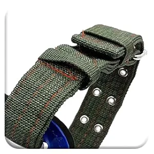 HTTMT- Tree Climbing Spike Set Safety Adjustable Belt Lanyard Rope Rescue Belt 2 Gears P/N: ET-OUTDOOR002-RAW - Tree Climbing Spike Set belt