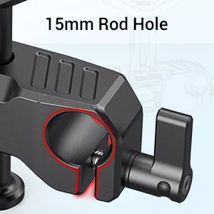 SmallRig Universal Lens Support with 15mm LWS Rod Clamp for Diameter 50mm to 140mm Lenses - BSL2681 - BSL2681