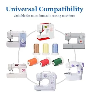 ShinyStitch 82 Spools Polyester Embroidery Machine Thread Kit, 500M (550Y) Each Spool, Embroidery kit for Brother, Babylock, Janome, Singer, Pfaff, Husqvarna & Bernina Embroidery Sewing Machine 82-Spool - Universal