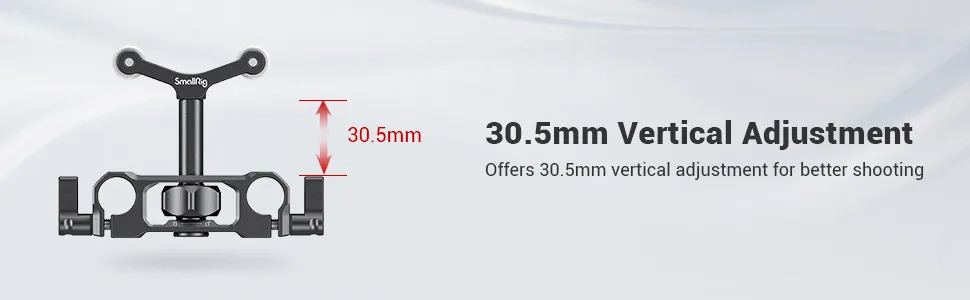 SmallRig Universal 15mm LWS Rod Mount Lens Support 2727 - SmallRig 2727