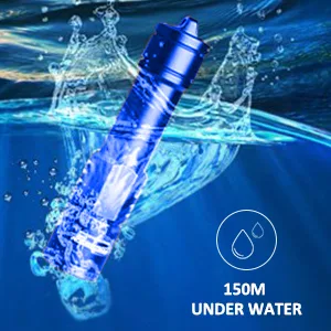 ORCATORCH D520 Scuba Dive Light 1000 Lumens Waterproof Diving Torch Submarine Diving Lights Underwater Diving Flashlight (Blue) - orca torch d550
