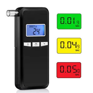 Breathalyzer & 10 Mouthpieces, Accurate Portable Handheld breathalyzer Breath Alcohol Tester for Personal & Professional Use Digital LCD Display - Step 4