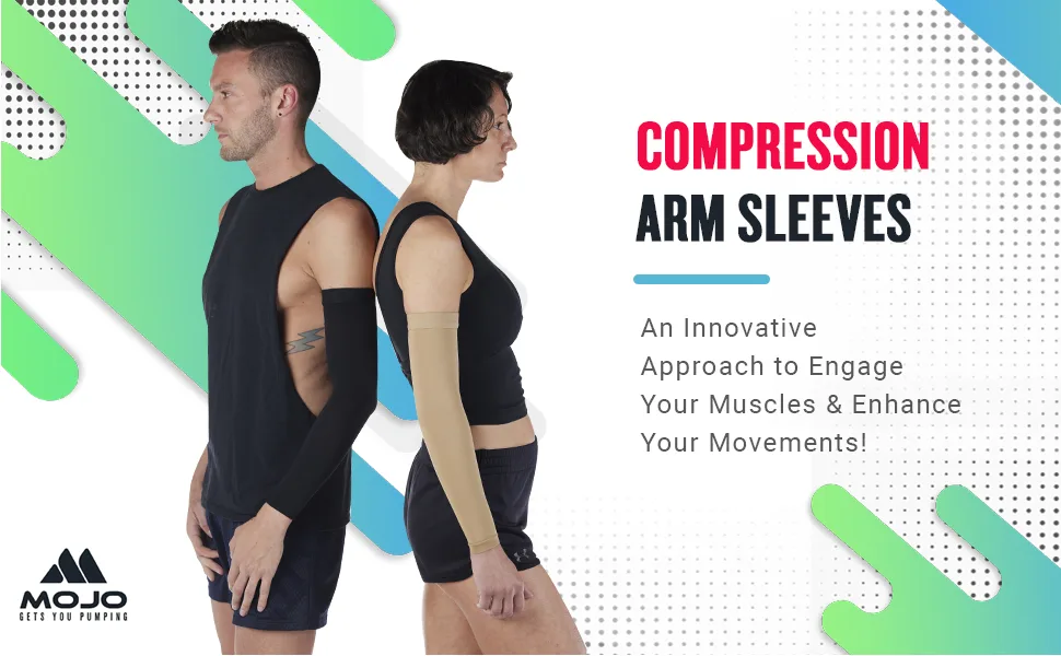 Mojo Compression Socks - Medical Opaque Lymphedema Compression Arm Sleeve - Wrist & Elbow - 20-30mmHg - Unisex - Beige, XXXX-Large Beige XXXX-Large - Compression Socks, Arm Sleeve