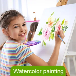 FEPITO 6 Set Artist Blank Canvas Assorted Size Art Canvas Frame Stretcher Acrylic Oil Water Painting Board - Artist Blank Canvas