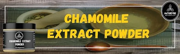 Naturevibe Botanicals Chamomile Extract Powder (3.52oz) - CHAMOMILE EXTRACT POWDER