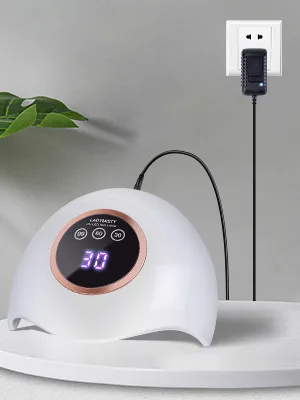 LadyMisty 72W UV LED Nail Lamp Light Dryer for Nails Gel Polish with 18 Beads 3 Timer Setting & LCD Touch Display Screen, Auto Sensor, Professional Nails, White - product information 2