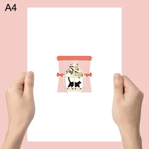 INFUNLY Window Dies Cuts Curtain Metal Cutting Dies Frame Cutting Dies for Card Making Cat Butterfly Pattern Clearance Embossing Dies for DIY Scrapbooking Decor - Window Dies Cuts