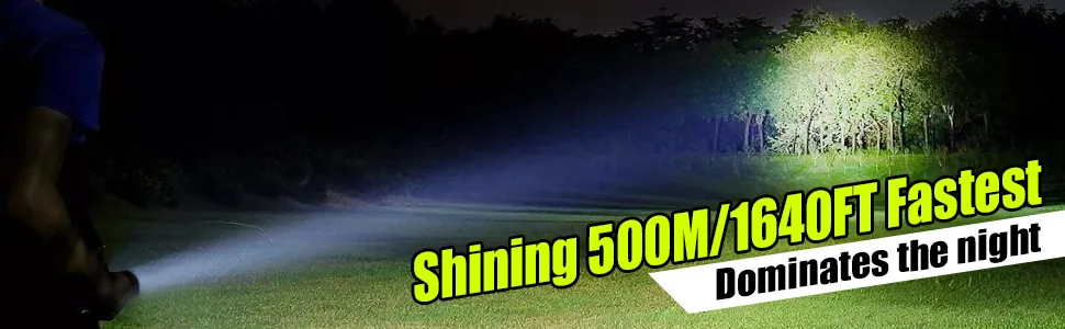 Victoper LED Flashlights, High Powered 10000 Lumens Super Bright Tactical Flashlight, Rechargeable Flash Light, 5 Modes Zoomable Waterproof Flash Lights for Emergency, Outdoor, Home, Camping, Hiking - product information 4