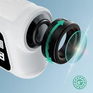 WIBENTL Range Finder, 1200 Yards Golf Range Finder with 6X Magnification, 0.5Y High-Precision, Slope Angle, Flag Pole Locking Pulse Vibration, USB Charging Rangefinder Golfing, Fast Focus - product information 9