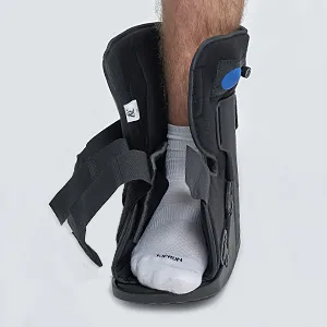 KD Air Cam Walking Boot: Orthopedic Fracture Cast Walker Medical Post-op Boot for Broken Foot Sprained Ankle Achilles Injuries, Fits Left or Right Medium - Walking Boot