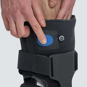 KD Air Cam Walking Boot: Orthopedic Fracture Cast Walker Medical Post-op Boot for Broken Foot Sprained Ankle Achilles Injuries, Fits Left or Right Medium - Walking Boot