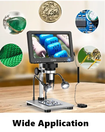 10" Taller Digital Microscope Bracket for Elikliv EDM202, EDM201, EDM9, EDM4S, Get a Larger View - product information 14