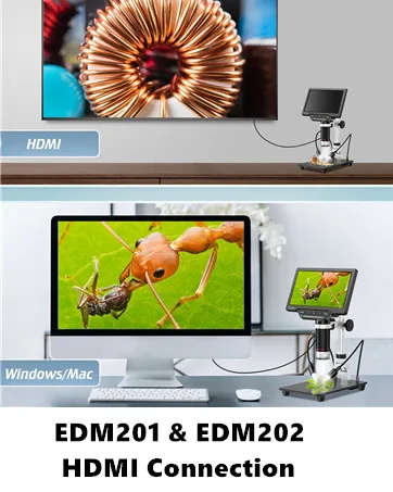 10" Taller Digital Microscope Bracket for Elikliv EDM202, EDM201, EDM9, EDM4S, Get a Larger View - product information 15