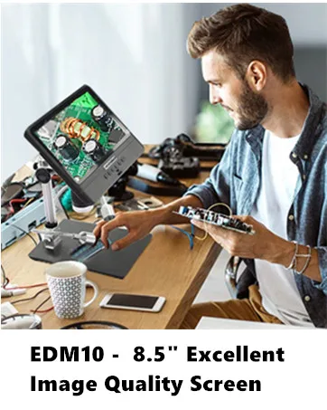10" Taller Digital Microscope Bracket for Elikliv EDM202, EDM201, EDM9, EDM4S, Get a Larger View - product information 20