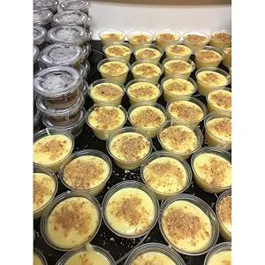 Hedume 300 Sets 4oz Portion Cups with Lids, BPA-free Clear Disposable Plastic Cups for Souffle, Jello, Meal Prep, Portion Control, Salad Dressing, Slime, Condiment Container - product information 6