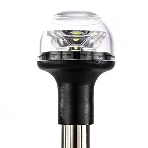 RecPro Folding Boat Stern LED Light | All Around LED Light | Pontoon Bimini LED Light - Pontoon Light