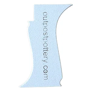 OUTPOST POTTERY Profile Ribs: Mug Bundle - 4 Profile Ribs - 9 Profiles - Each 12cm Tall (Great & Handy Tool for consistent Shape in Making Mugs) Mug Bundle 12cm - outpost pottery profile ribs 3d printed wheel potters accessories wooden mugs pots tool clay ceramic