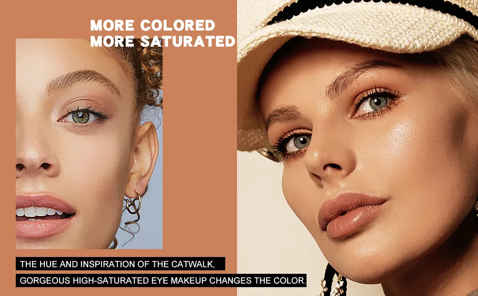 KYDA 2 Pcs Eyeshadow Primer Kit, Matte Liquid Shadow Base with Brush, Long Lasting Waterproof, Liquid Makeup Base for Professional All Eye Makeup-#01 BRIGHT A-BRIGHT - primer
