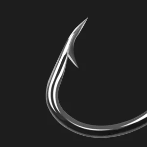 100pcs Octopus Baitholder Fishing Hooks, Sharp Barbed Beak Fish Hooks Black High Carbon Steel Circle Jig Hook Size: 8# - 6/0# 8#-100PCS - Octopus Baitholder Fishing Hooks