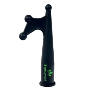 EVERSPROUT Telescoping Boat Hook | Floats, Scratch-Resistant, Sturdy Design | Durable & Lightweight, 3-Stage Anodized Aluminum Pole | Threaded End for Boating Accessories 12 Foot Pole - eversprout boat hook with extension pole