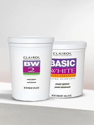 Clairol Professional Lightener and Developer for Hair Coloring Combo - BW & BW2 Lightener