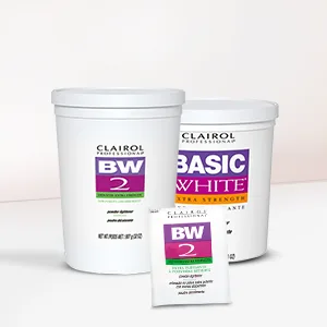 Clairol Professional Lightener and Developer for Hair Coloring Combo - BW & BW2 Lightener