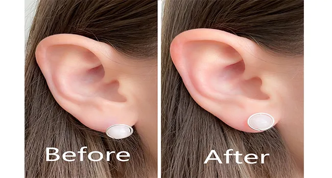 6 Pairs Earring Backs for Droopy Ears Earring Lifters Backs for Studs 18K Gold Adjustable Hypoallergenic Earring Backs for Heavy Earring - Earring Backs for Droopy Ears