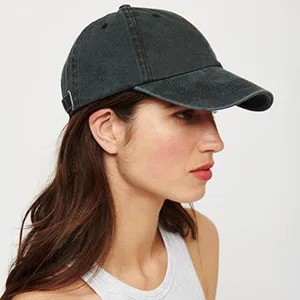 Eohak Ponytail Baseball Hat Distressed Retro Washed Womens Twill Black-1 Medium - A+2-1 WOMEN HAT