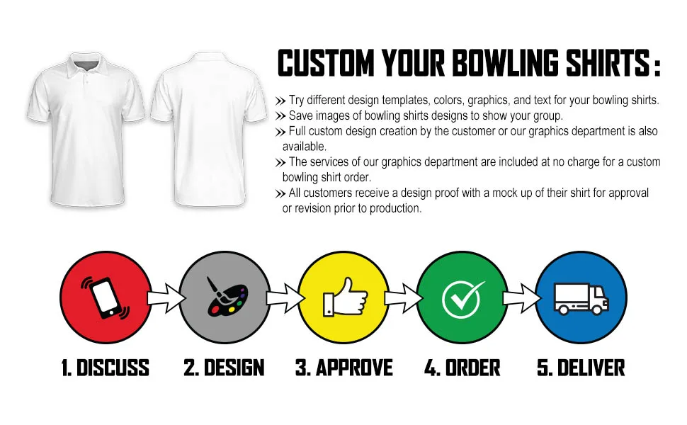 LASFOUR Personalized 3D Bowling Team Shirts for Women, Custom Quick-Dry Bowling Shirts Short Sleeve Polo for Girls Dt04 - Custom Bowling Shirts