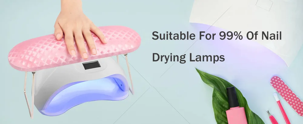 LXIANGN Nail Arm Rest,Professional Microfiber Leather Manicure Hand Pillow Nail Hand Rest Cushion Holder for Nail Salon - Nail hand rest for acrylic nails