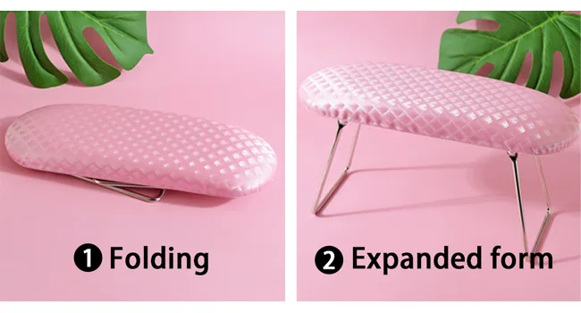 LXIANGN Nail Arm Rest,Professional Microfiber Leather Manicure Hand Pillow Nail Hand Rest Cushion Holder for Nail Salon - Professional Hand Rest for Nails Pillow Cushion