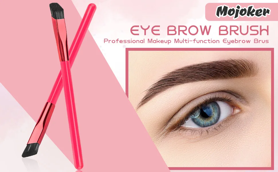 Multi Function Eyebrow Brush, Brow Brushes for Eyebrows Professional Makeup Eyebrow Brush, Square Concealer Brush Grooming Tool for Makeup Brush Hairline Brush(2 PCS) 1 - product information 1