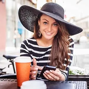 Lanzom Womens 5.5 Inches Big Bowknot Straw Hat Large Floppy Foldable Roll up Beach Cap Sun Hat UPF 50+ Khaki One Size - outdoor