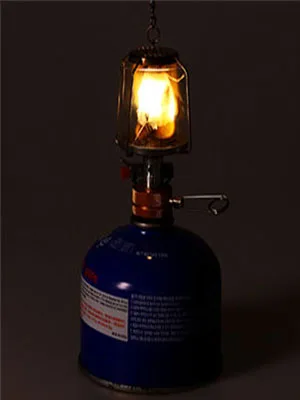 Lixada Portable Camping Gas Lantern Piezo Ignition Mini Gas Tent Lamp Light - product information 2