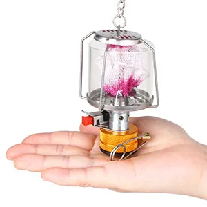 Lixada Portable Camping Gas Lantern Piezo Ignition Mini Gas Tent Lamp Light - product information 4