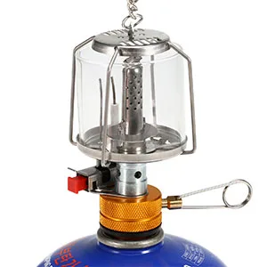 Lixada Portable Camping Gas Lantern Piezo Ignition Mini Gas Tent Lamp Light - product information 5
