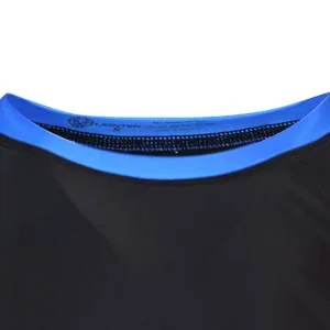 LIONTEK BJJ Rash Guard, Brazilian Jiu Jitsu Compression Shirt with Colored Variations Brown X-Large - Liontek BJJ Rashguard Collar