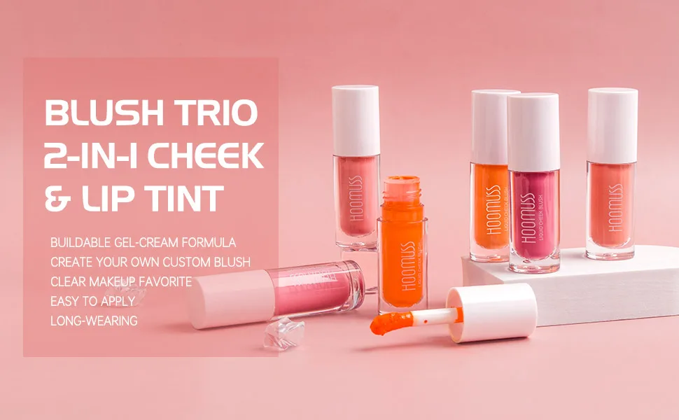 Liquid Blush, Cream Blush Makeup, Natural-Looking Matte Blush for Cheeks, Lightweight, Breathable Feel, Long-Wearing, Smudge Proof, Dewy Finish, Cruelty-free (006-Spark) - blush stick